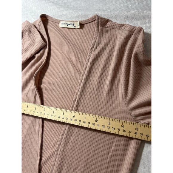 Lightweight Dusty Pink Long Cardigan Boho Layering NWT Women's Size XS - Picture 5 of 12